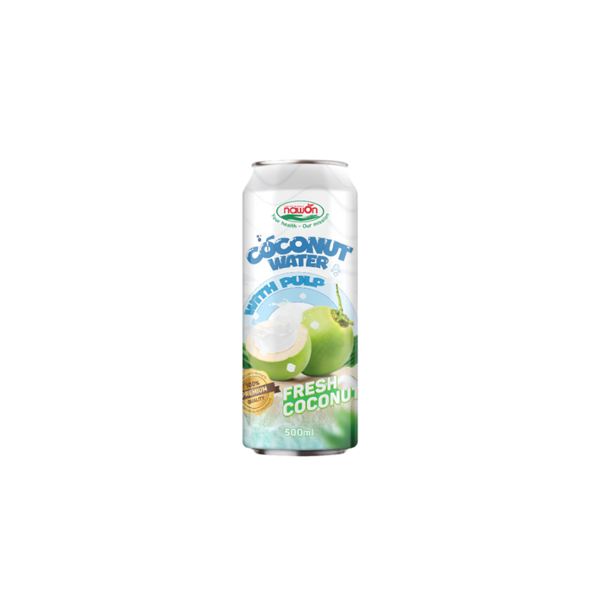 Nawon Coconut Water With Pulp 490ml