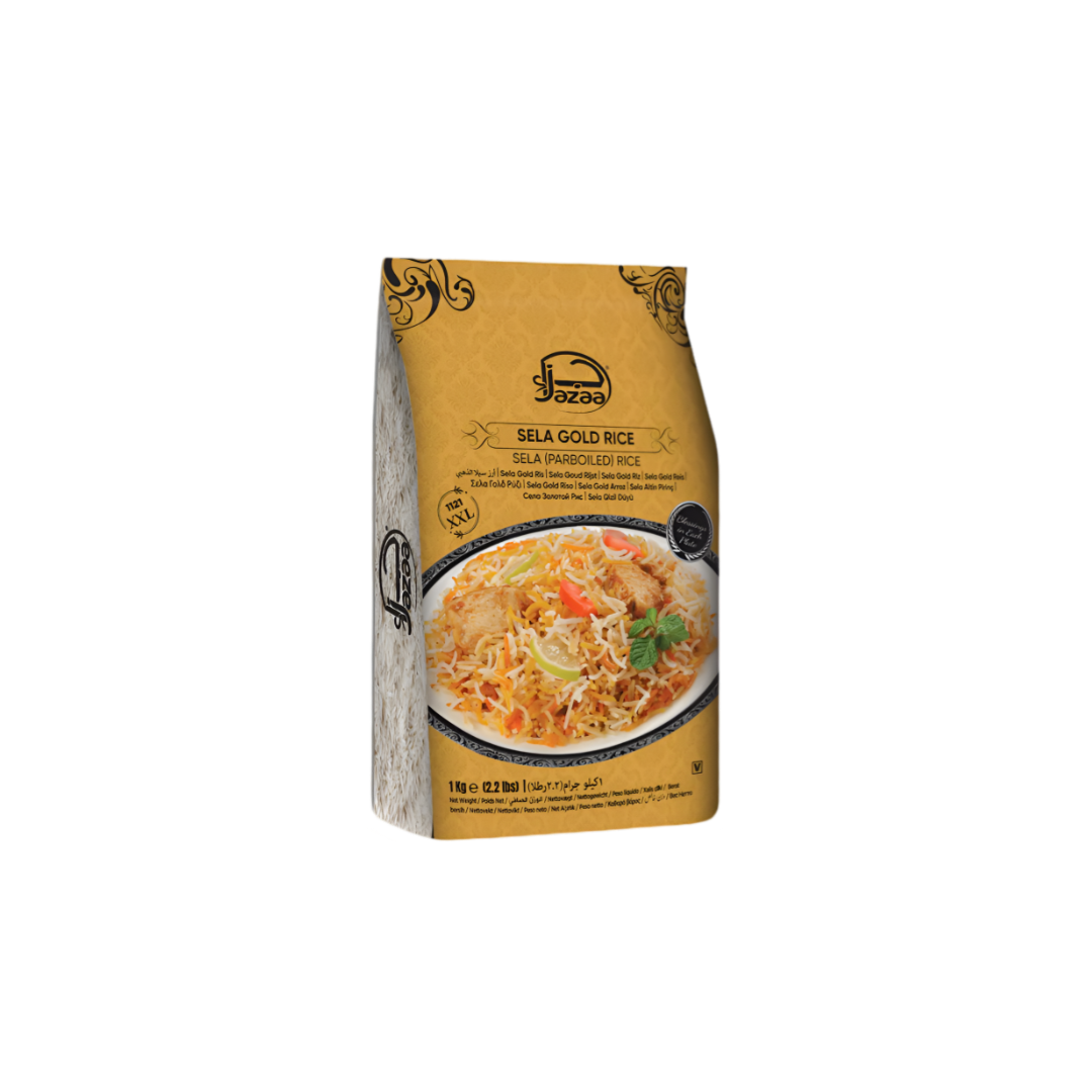 Jazaa XXL Sela Gold Parboiled Rice 10Lb