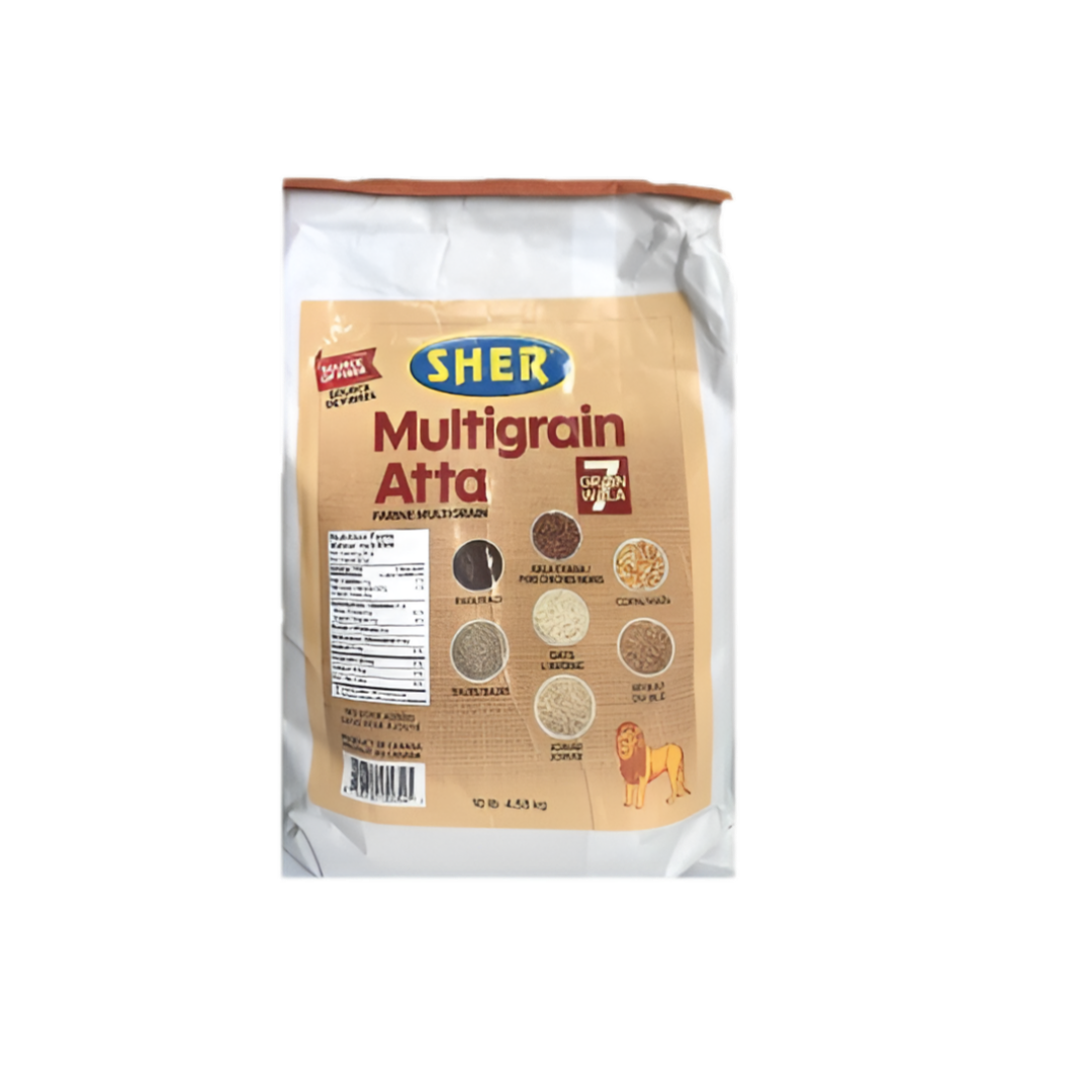 Sher Multigrain Flour 10Lb