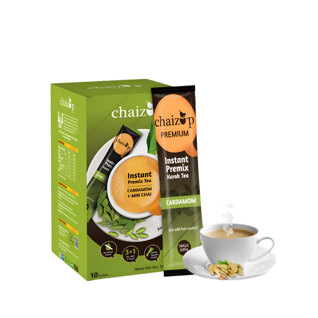 Chaizup Instant Cardamom Tea Premix (12 Sachets) 240g