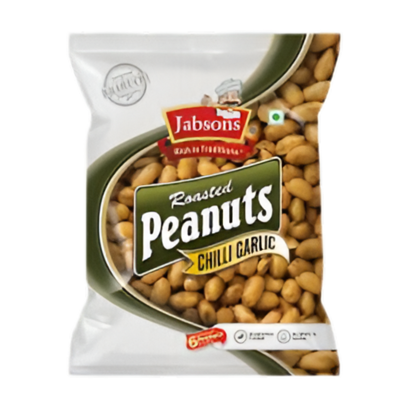 Jabsons Roasted Peanuts Chilly Garlic 140g