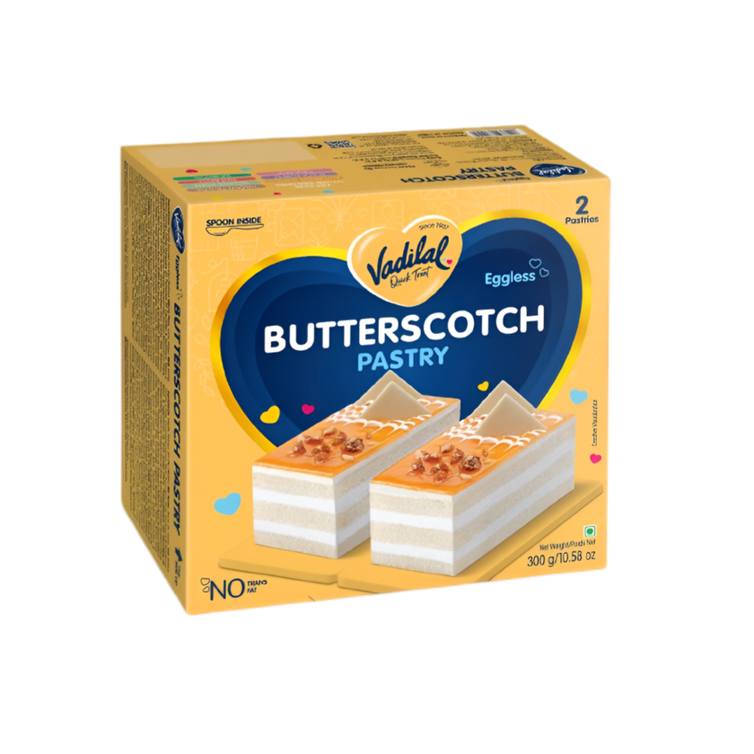 Vadilal Butterscotch Pastry 300g
