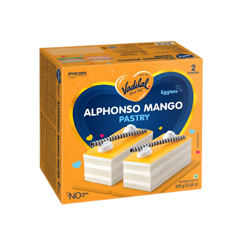 Vadilal Alphonso Mango Pastry 300g