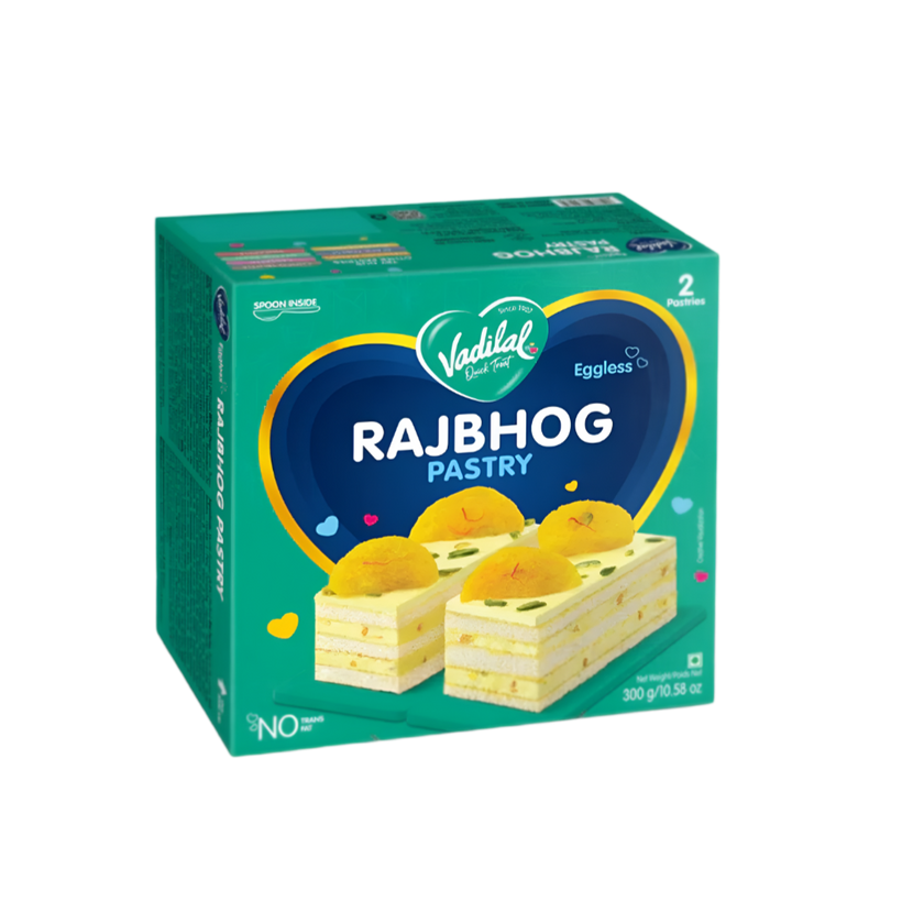 Vadilal Rajbhog Pastry 300g
