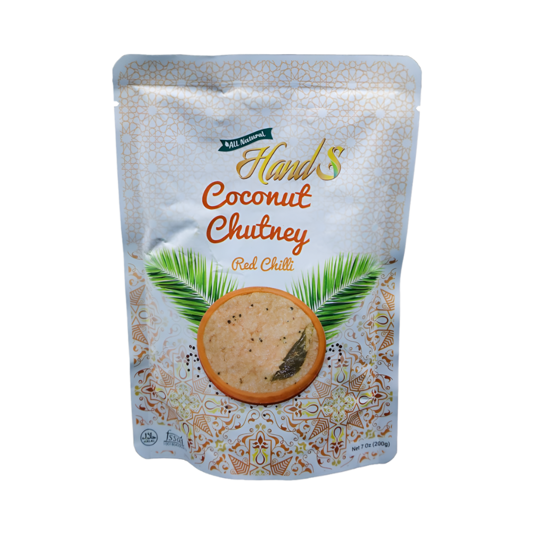 Hands Coconut Chutney Red Chilli 500g
