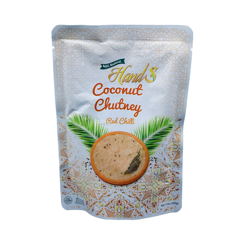 Hands Coconut Chutney Red Chilli 500g