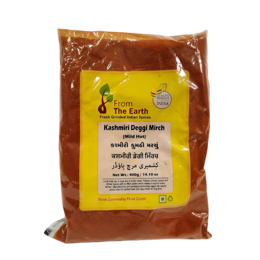 From The Earth Kashmiri Deggi Mirch ( Mild Hot) 800g