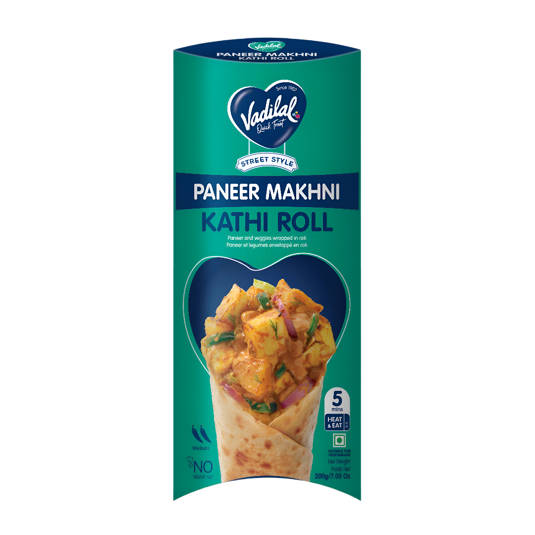 Vadilal Paneer Makhani Kathi Roll 200g