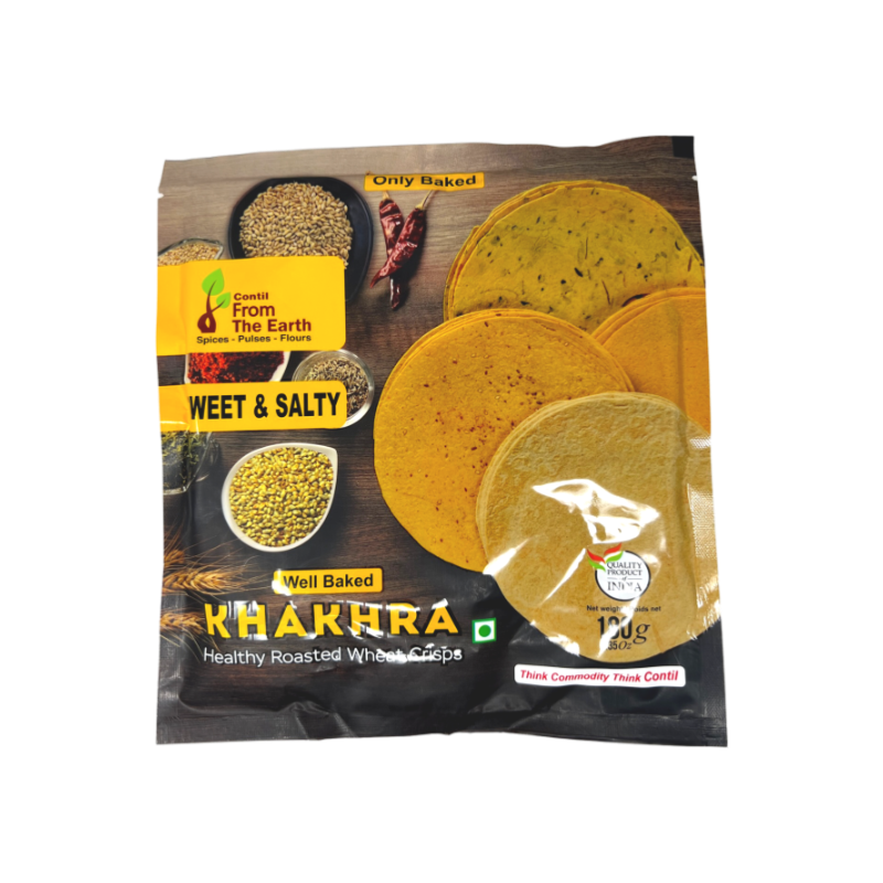 From The Earth Sweet & Salty Khakhra 180g