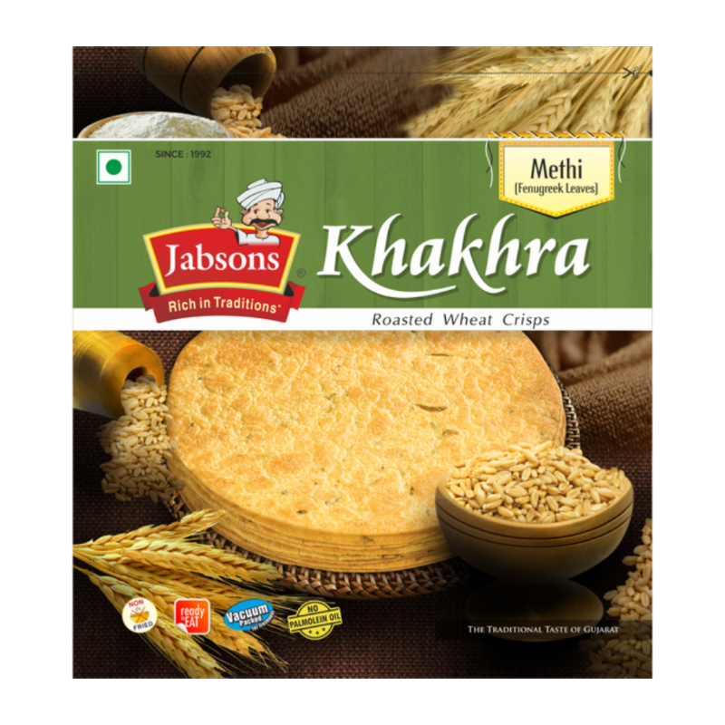 Jabsons Methi Khakhra 180g