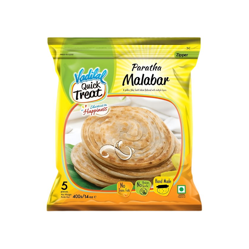 Vadilal Malabar Paratha (5pcs) 400g