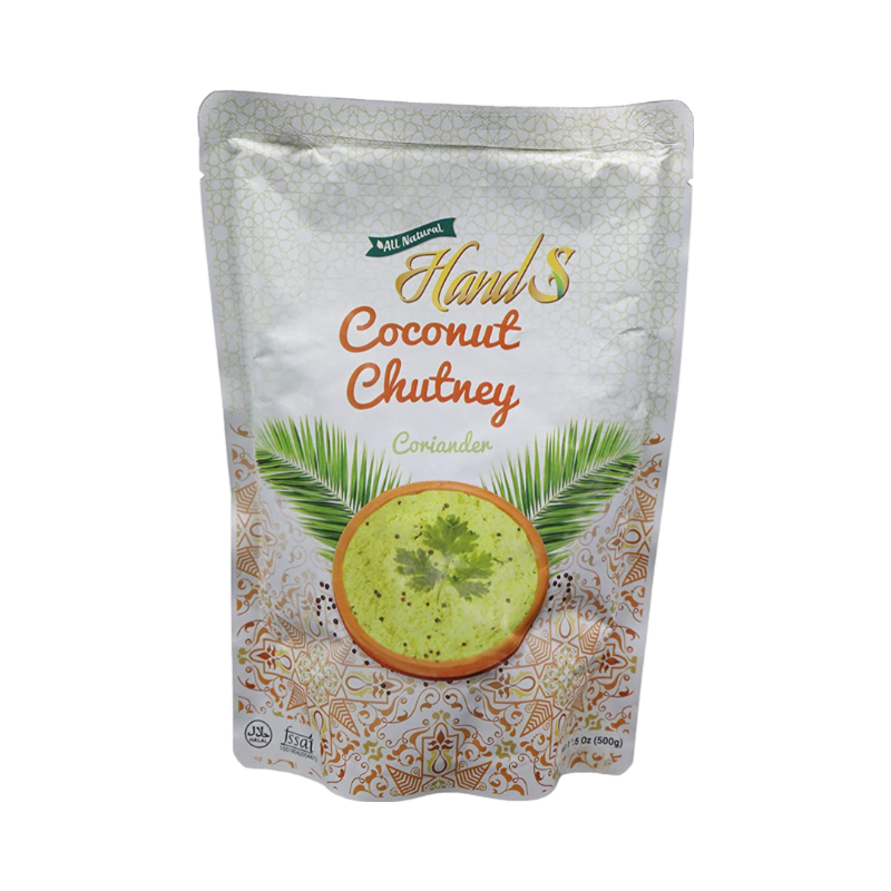 Hands Coriander Coconut Chutney