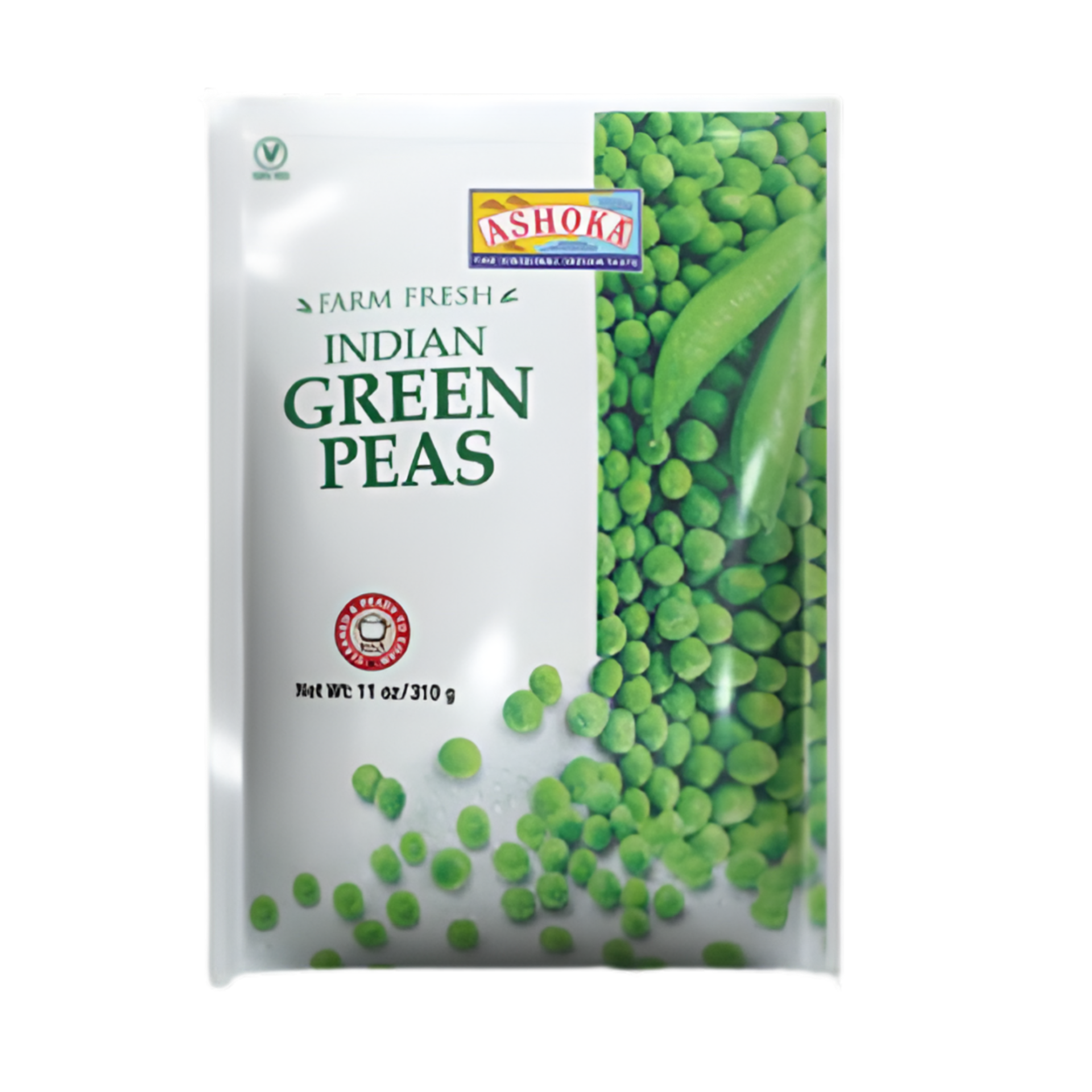Ashoka Frozen Green Peas 310g