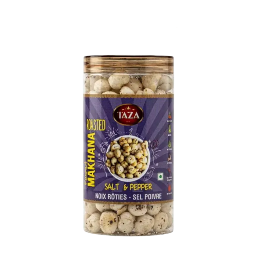 Taza Roasted Salt & Pepper Makhana 75g