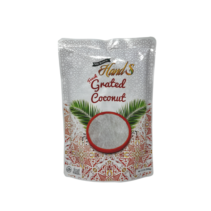 Hands Grated Coconut