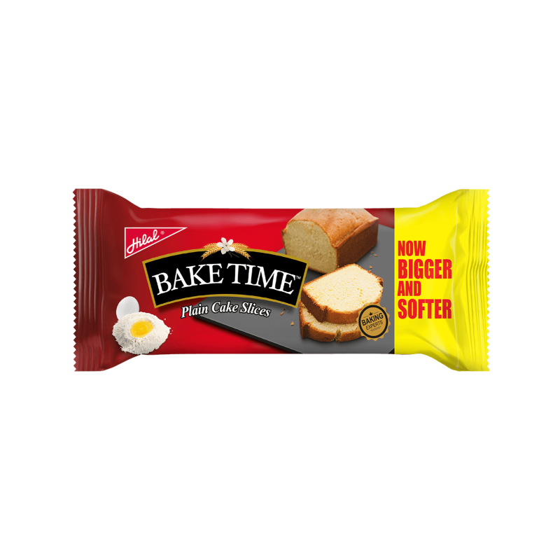 Hilal Bake Time Plain Cake Slices 40g