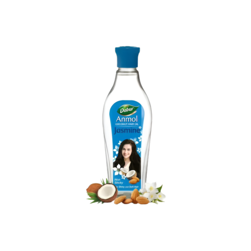 Dabur Jasmine Anmol Coconut Hair Oil (Non Sticky) 200ml