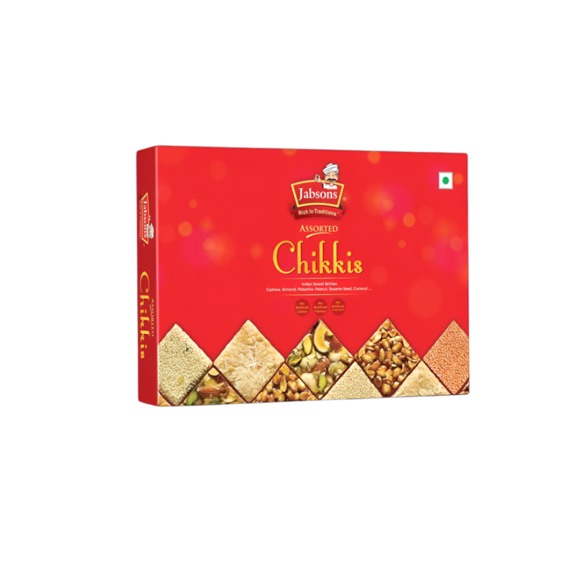 Jabsons Assorted Chikkis 400g