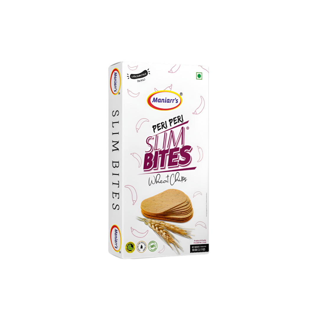 Maniarr's Slim Bites Wheat Chips Peri Peri 90g
