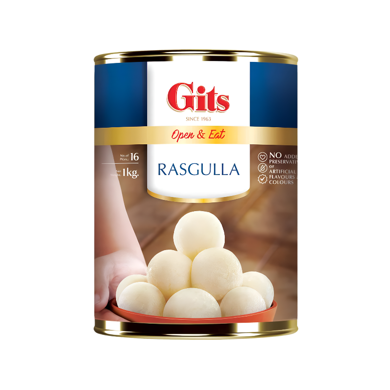 Gits Rasgulla 1kg (16 pcs)