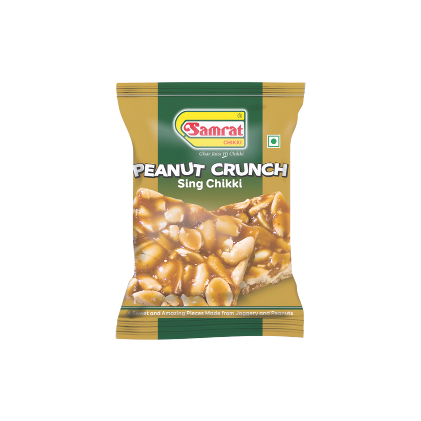 Samrat Sing Chikki (Peanut Crunch) 400g