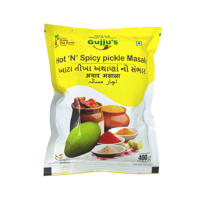 Gujjus Hot And Spicy Pickle Masala 400g