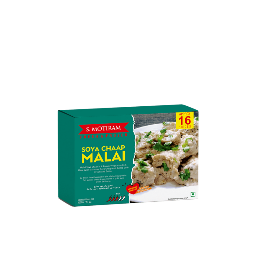 S Motiram Malai Soya Chaap 400g