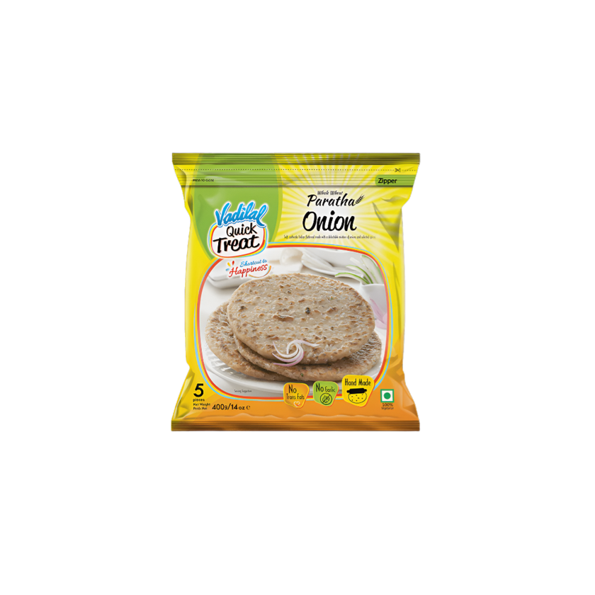 Vadilal Paneer Onion Paratha 400g