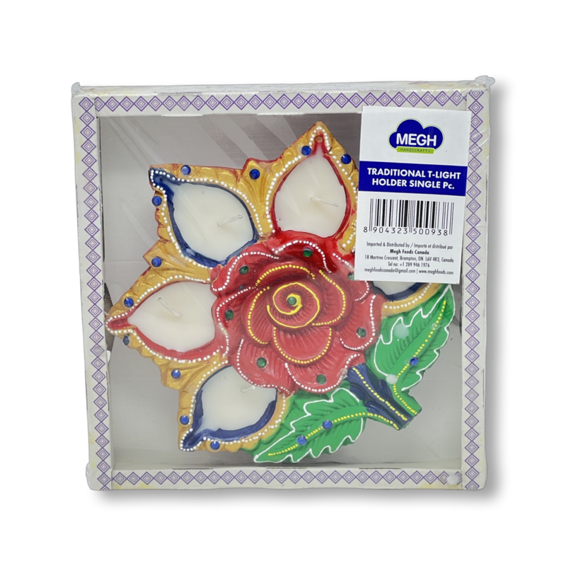 Megh Diya Traditional T-light Single