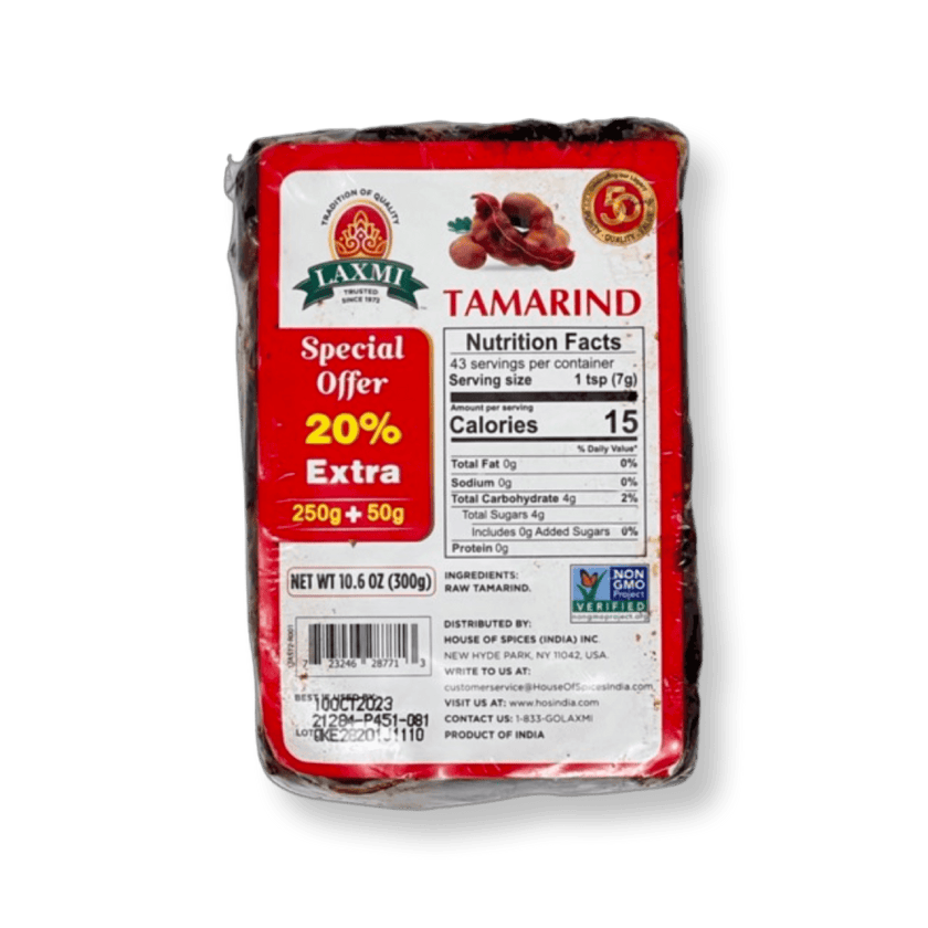 Laxmi Raw Tamarind Slab