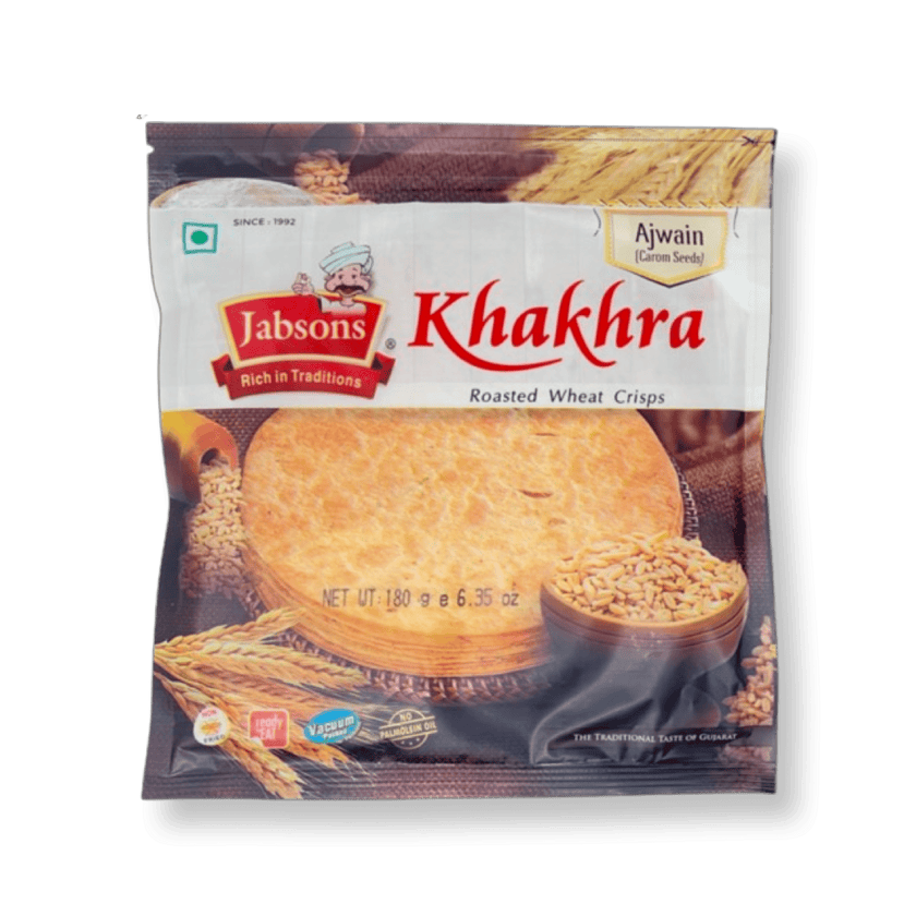 Jabsons Ajwain Khakhra 180g