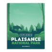 Plaisance National Park 'Explored' Poster, Canada Parks