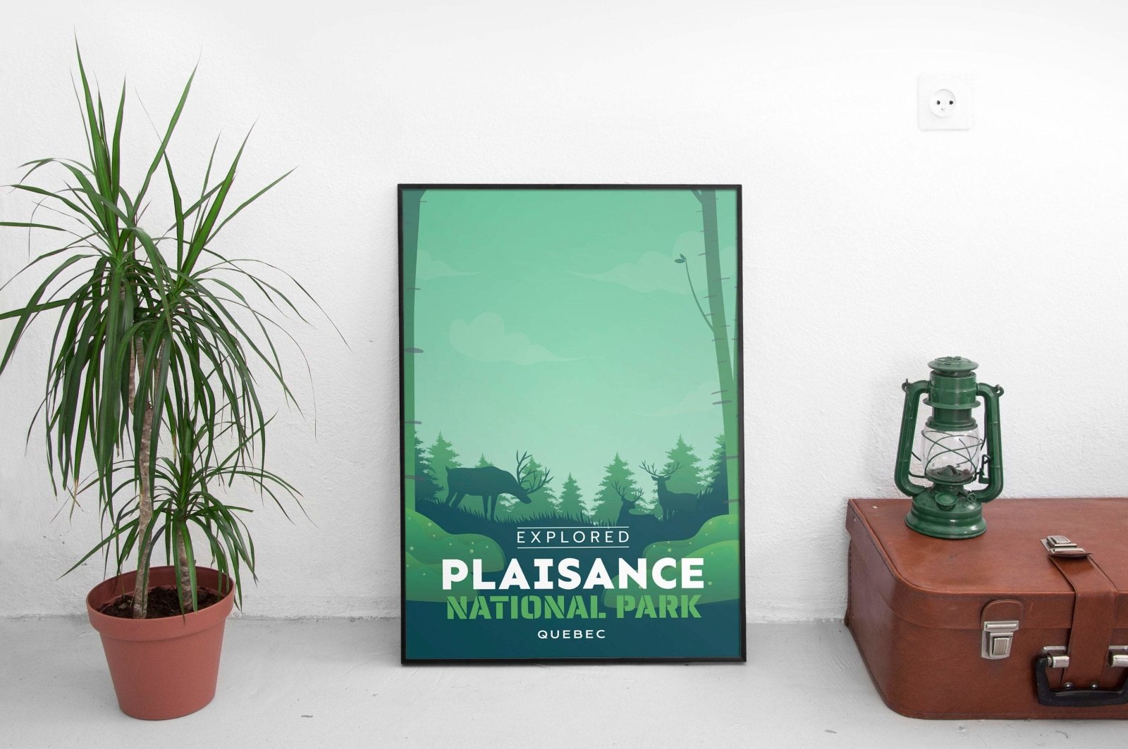 Plaisance National Park 'Explored' Poster, Canada Parks