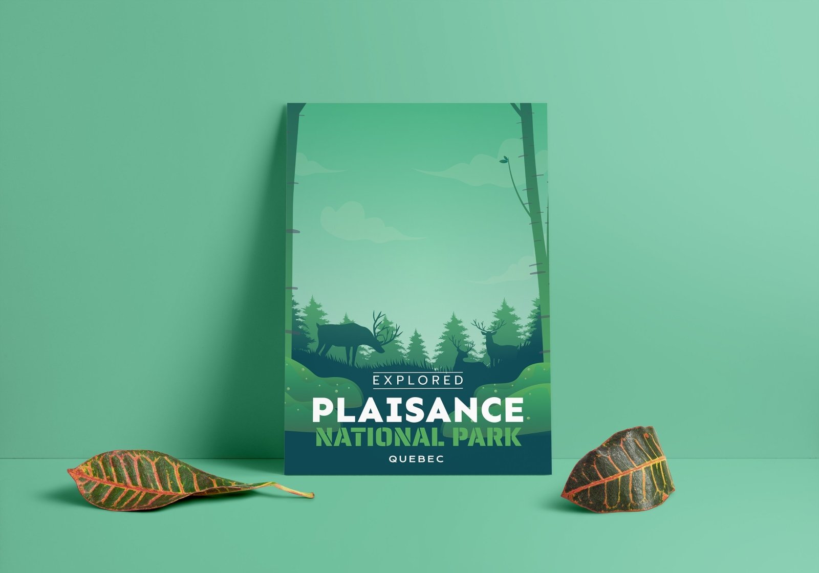 Plaisance National Park 'Explored' Poster, Canada Parks