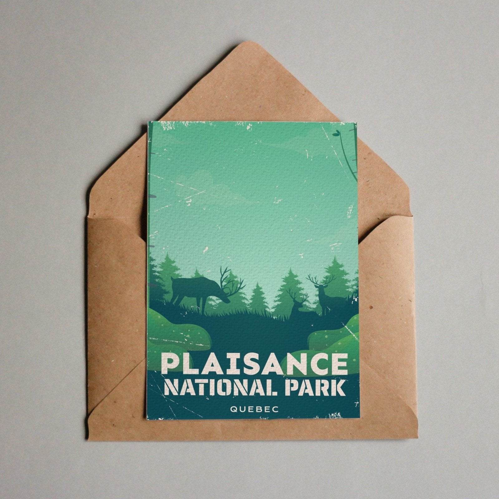 Plaisance Quebec National Park Postcard, Canada Parks