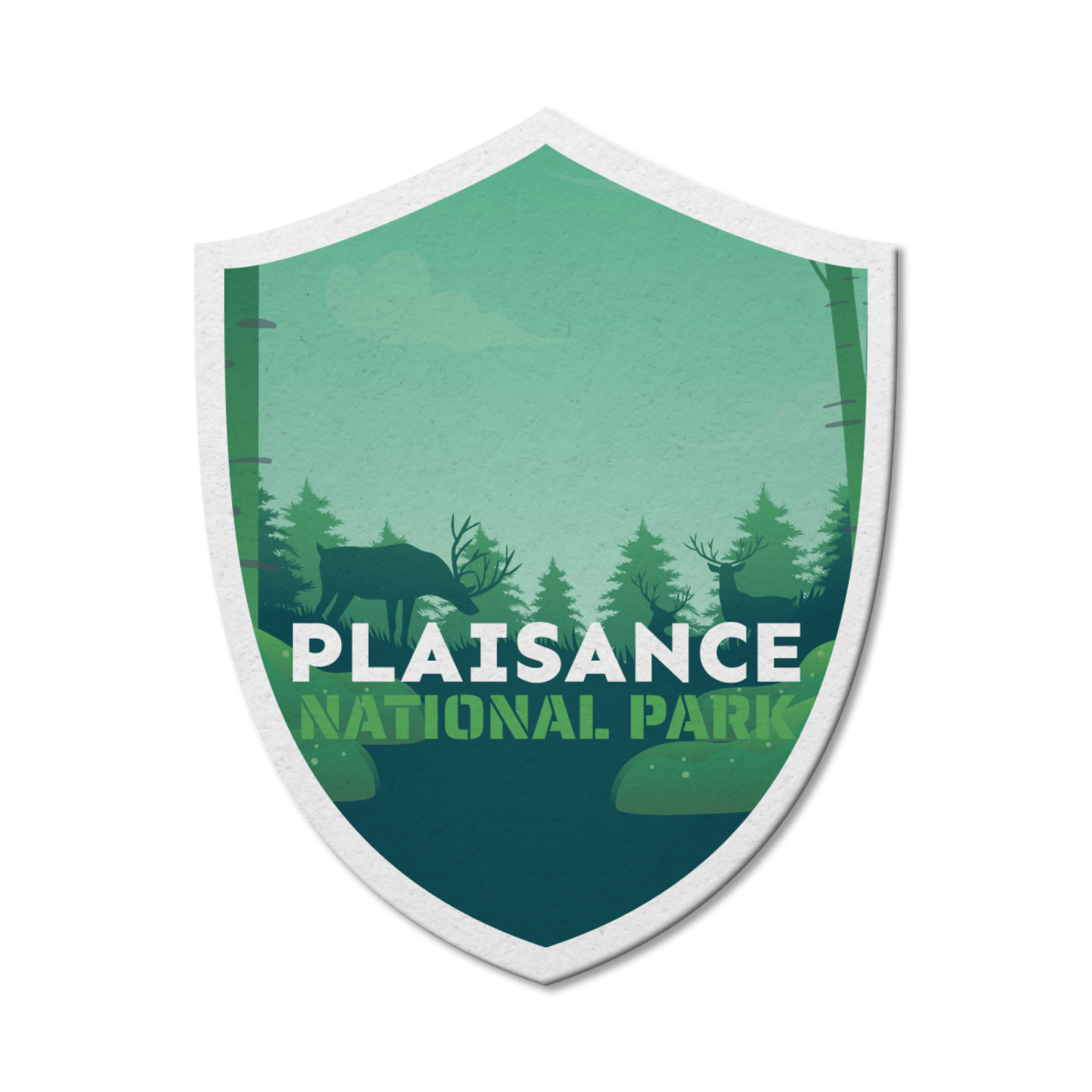 Plaisance Quebec National Park Waterproof Vinyl Sticker, Canada Parks