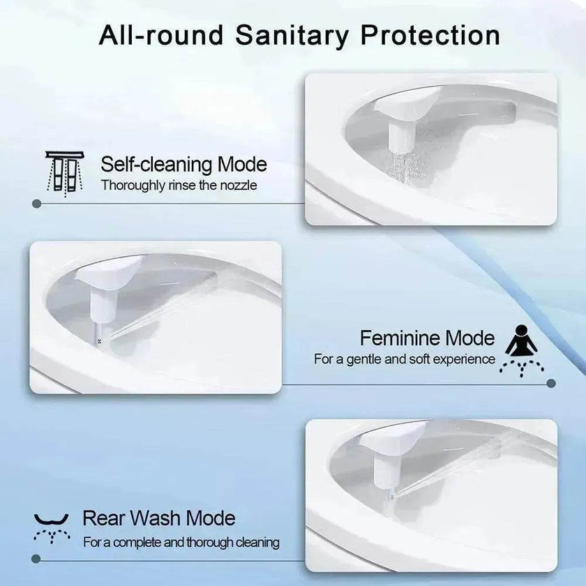 Plastic Manual Toilet Bidet set for Women Wash