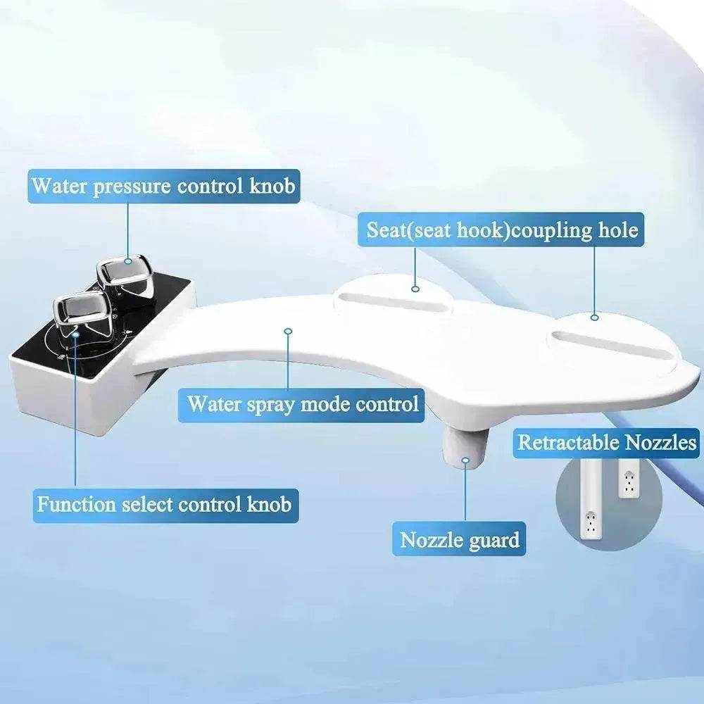 Plastic Manual Toilet Bidet set for Women Wash