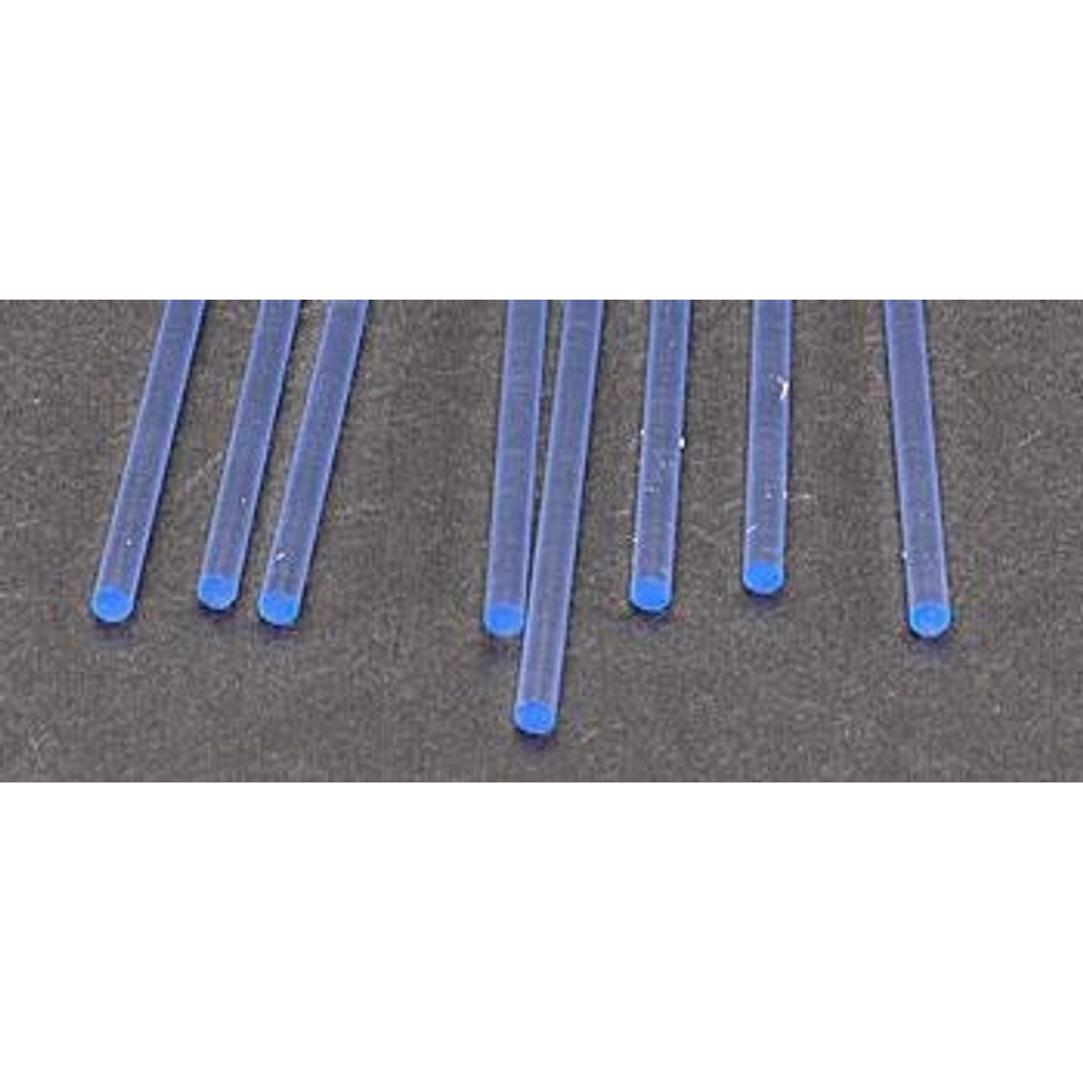 Plastruct 90252 Fluorescent Acrylic Rods Blue 3/32 x 10