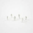 Plastruct City Styrene Figures 1:250 Scale 12pcs Set Unpainted