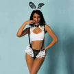 Playful rabbit costume lingerie