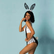 Playful rabbit costume lingerie
