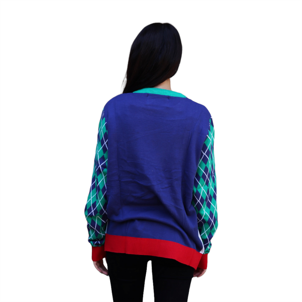 Pull de Noël ludique