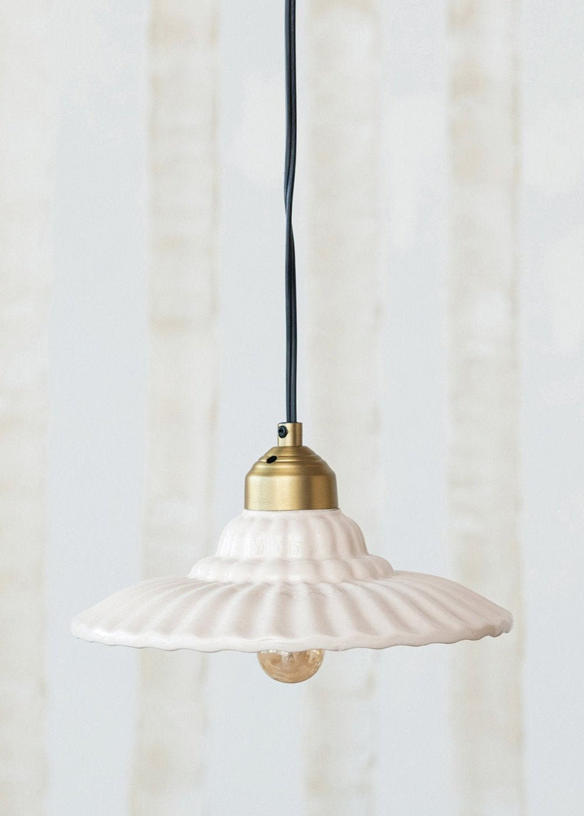 Pleated Pendant