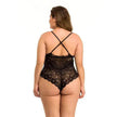 Plus Size Lace Mesh Lingerie