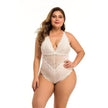 Plus Size Lace Mesh Lingerie