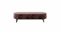Plush Oval Bench