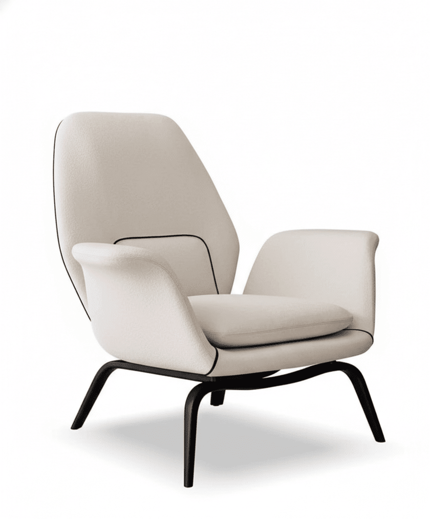 PM07 Premium Swivel Relaxation Chair with Ottoman