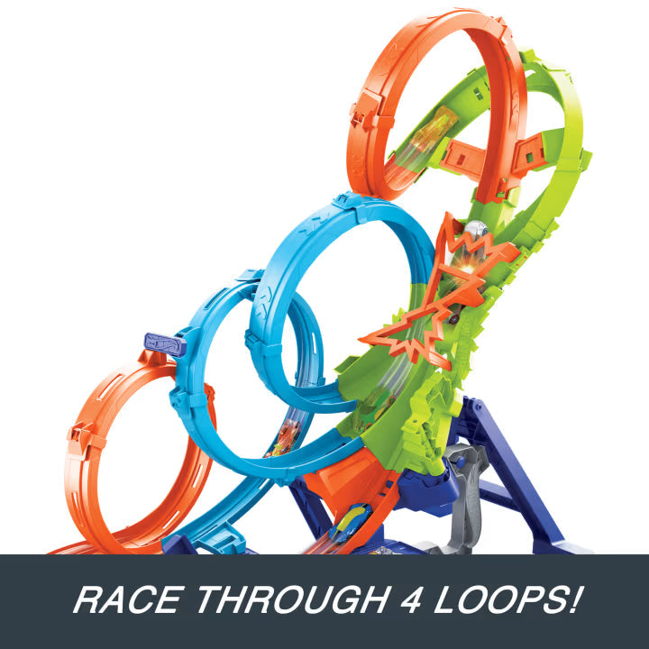 Hot Wheels - 4-LOOP CRASH OUT