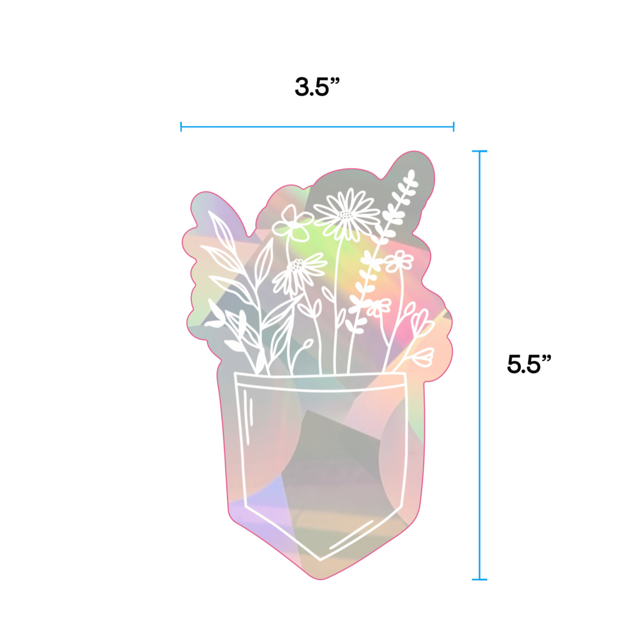 Pocket Garden Suncatcher Sticker